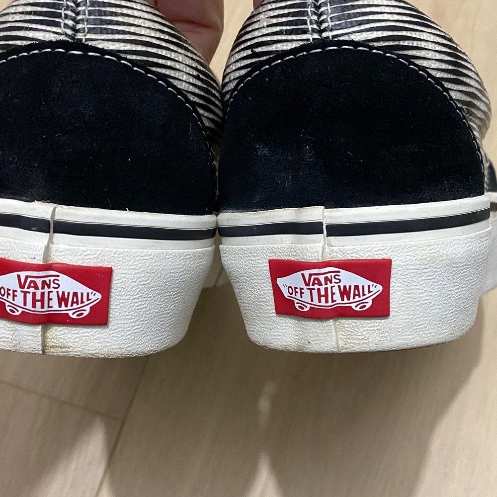 Vans Blur Patterned Platform Slip-Ons - image 5